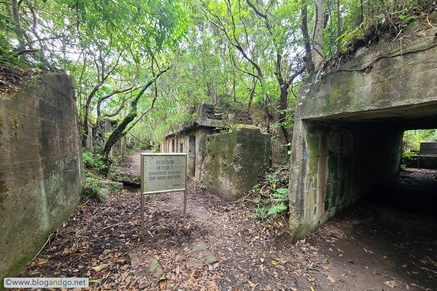 Mount Davis Battery - Danger Ahead
